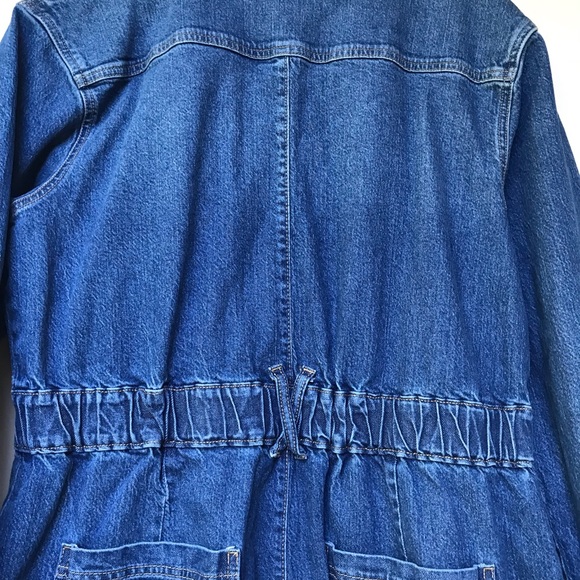 Universal Thread Womens Long Sleeves Denim Jumpsuit - Picture 6 of 6